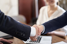 親密かつ丁寧な対応